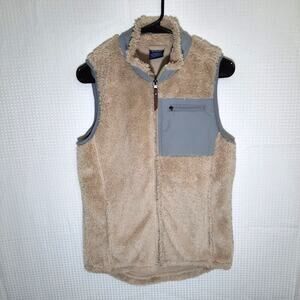 Charles River Women’s XS Newport Fleece Vest Full Zip Gray Casual Layering